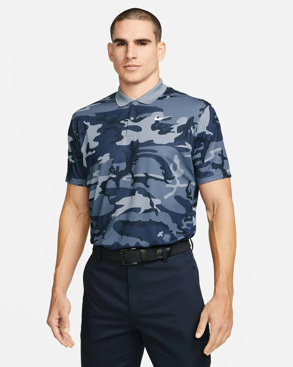 Blue camo top nike shirt