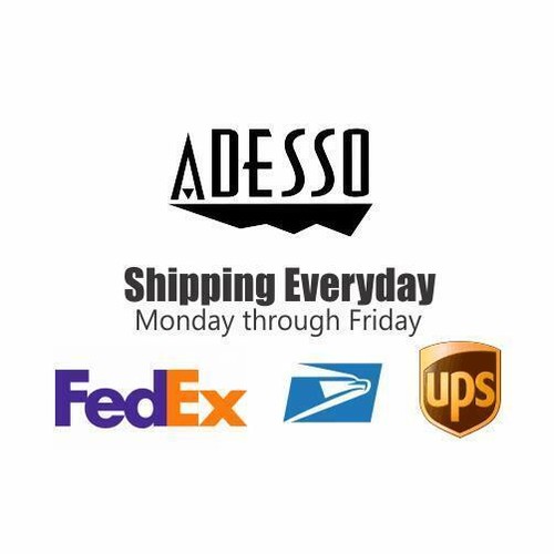 Adesso TRUFORM P300 Memory Foam Keyboard Wrist Rest - 0.88" x 3.25" Dimension - Picture 2 of 2