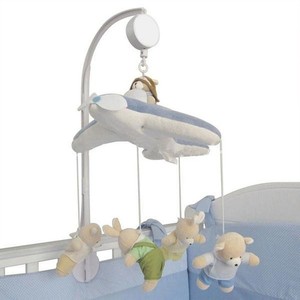 Rotary Kid Toy Baby Music Box Crib Clockwork Mobile Bed Bedding