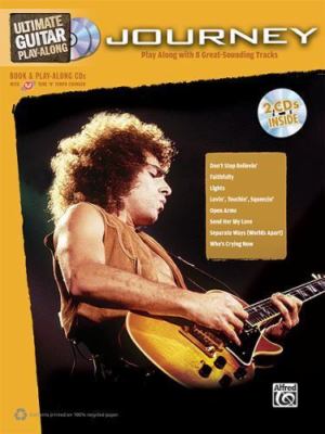 Journey Ultimate Guitar Play-Along sheet music songbook with 2 new CDs NEW