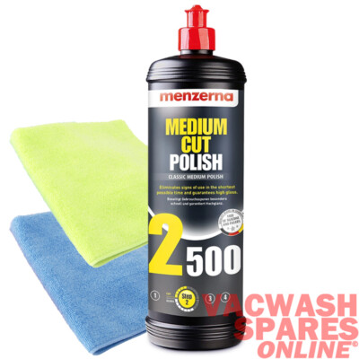 MENZERNA 2500 - MEDIUM CUT POLISH COMPOUND - BESEITIGT SCHNELL GEBRAUCHSSPUREN 1L