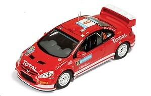 Cadeau pour passionné de rallye miniature Peugeot 307 WRC 2005 Ixo RAM183 échelle 1:43