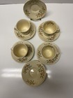 ROYAL DOULTON DEMITASSE CUP AND SAUCER D6159 ENGLAND 4 SETS. 2 Xtra Saucers — photo 3