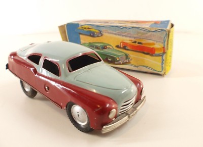 JYESA Spain n° 282 coche Voiture en tôle peinte mécanique tin toy en boite
