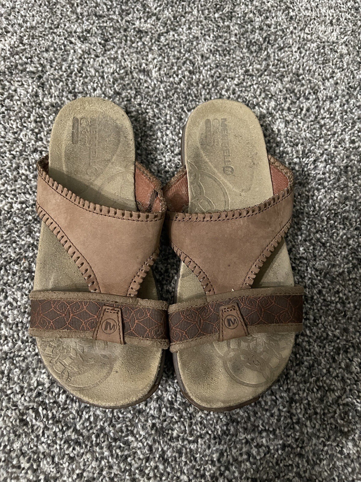 Merrell Dark Earth Performance Footwear sandali slip on 6