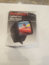 Pana-Vue 1 Lighted 2x2 Slide Viewer Vintage By Argraph In Original Box -Vintage
