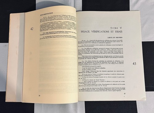 LE MANS 24 STUNDEN 1963 ORIGINALVERORDNUNG VERORDNUNGSPROGRAMM FERRARI 250 - Bild 6 von 10