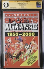 Back to the Future #1 CGC 9.8 SS 2015 Zbox Edition Almanac Signed By Cast RARE