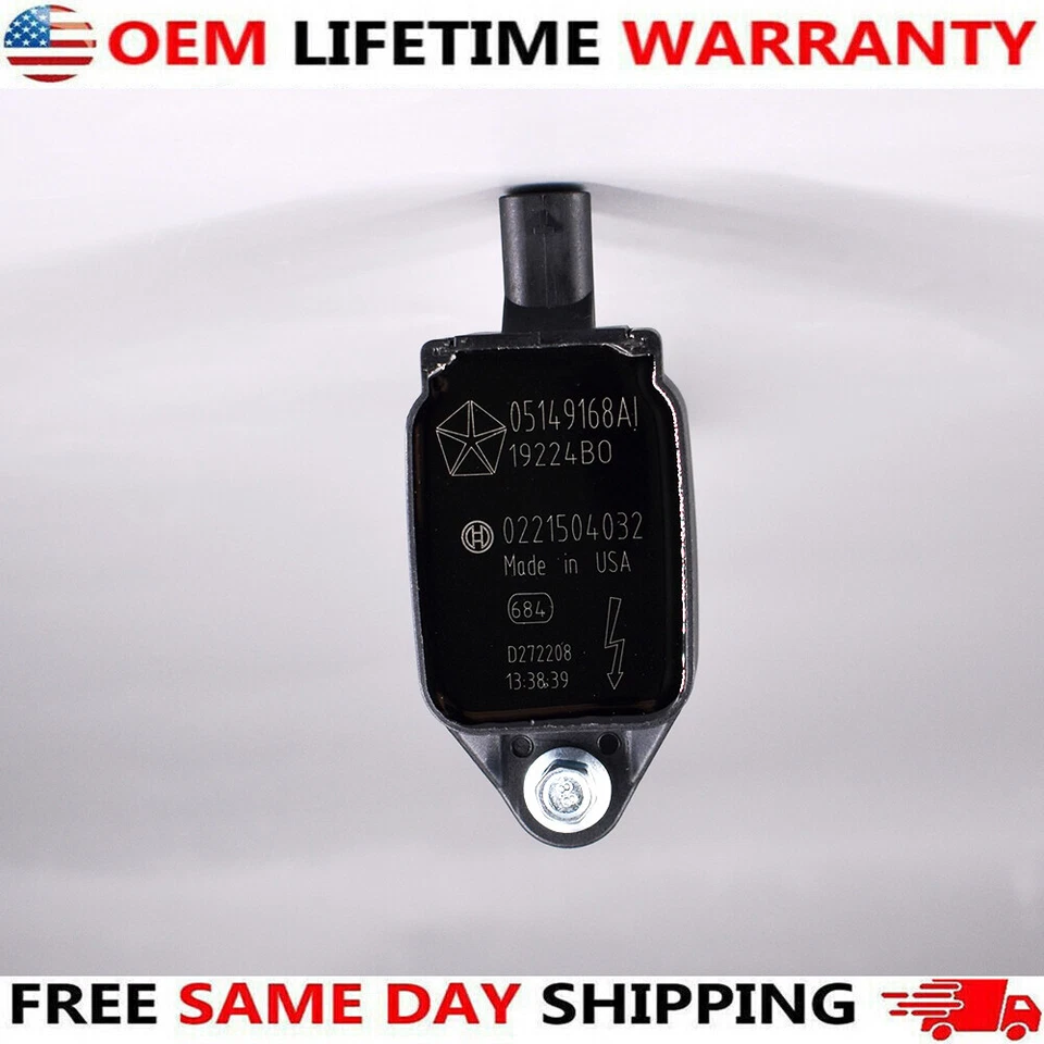 6 SET OEM Ignition Coils & OEM Spark Plugs For Chrysler Dodge Jeep Ram 3.6 UF648 - Image 4 of 4