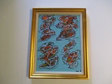 TRAVIS SAMUEL ABSTRACT PAINTING COLOR THERAPY MODERNIST EXPRESSIONISM ORIGINAL