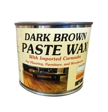 H.F. Staples & Co. Paste Wax + Bowling Alley Wax (Dark Brown 1Lb)