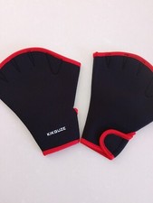 Guanti da nuoto Web allenamento in acqua tessitura misura a mano mantenere caldo coppia. UK STOCK
