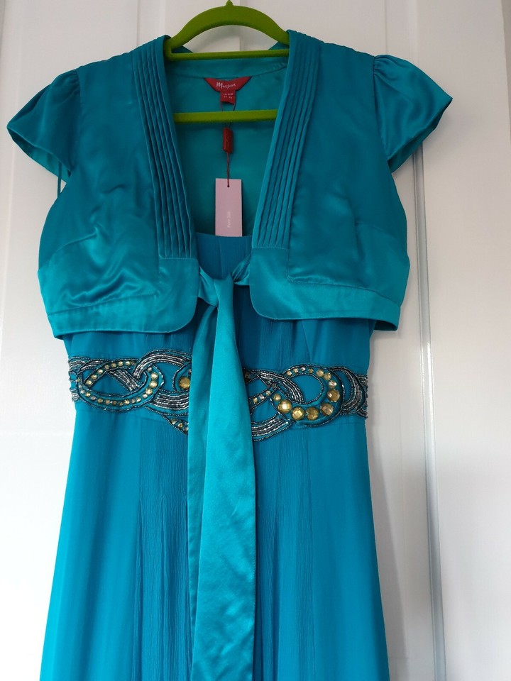 Monsoon Long Dress With Cover Up eBay