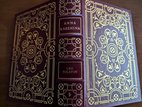ANNA CARENINA THE 100 GREATEST BOOKS EVER WRITTEN COLLECTOR'S EDITION 22kt Gold - Picture 7 of 7