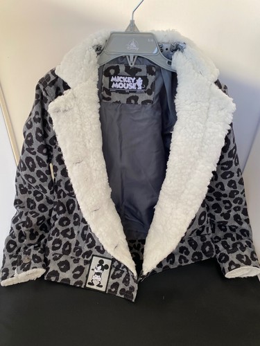 Disney Mickey Mouse Grayscale Jacket for Girls - Disney Store - New w/Tags - Picture 5 of 5