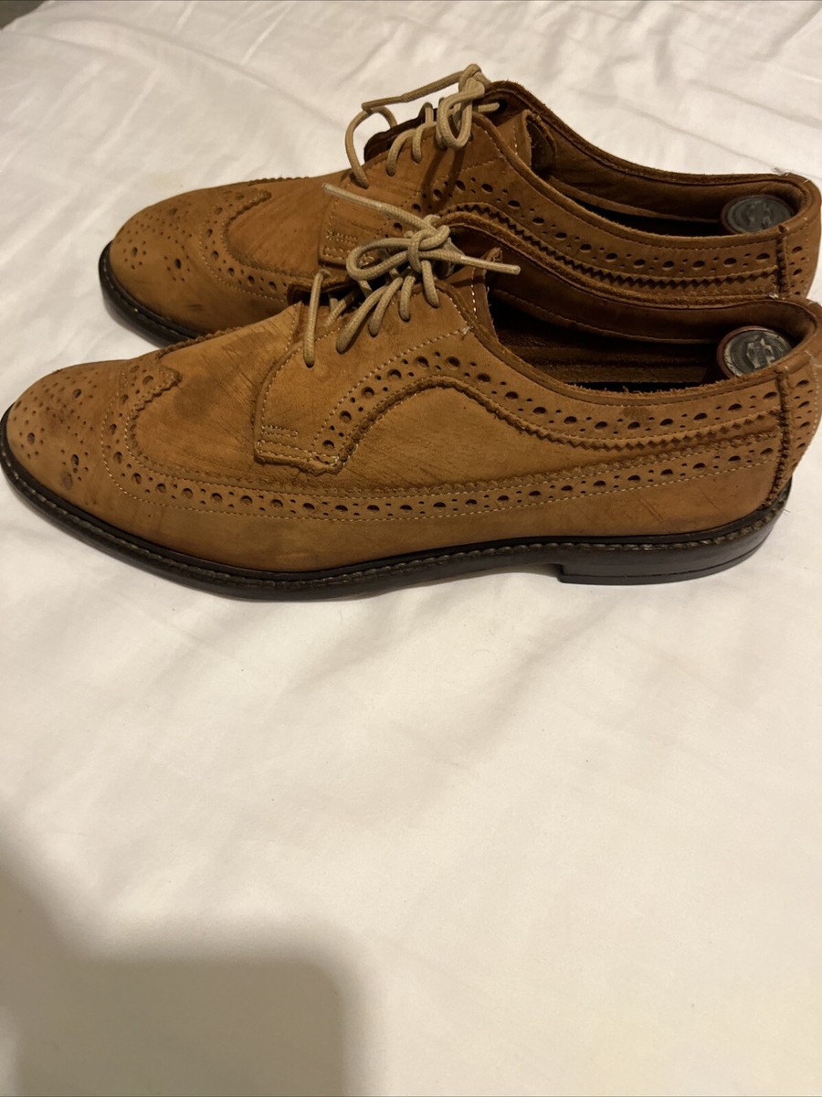 BRAND NEW Allen Edmonds Boardwalk Brown Leather Wingtips Mens Size 10.5 D Allen Edmonds Men main image 2