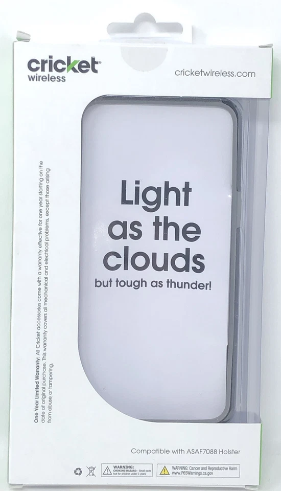 NUEVA Funda protectora para teléfono Cricket Samsung Galaxy Amp 2 con protector de pantalla soporte Foto 3 de 4