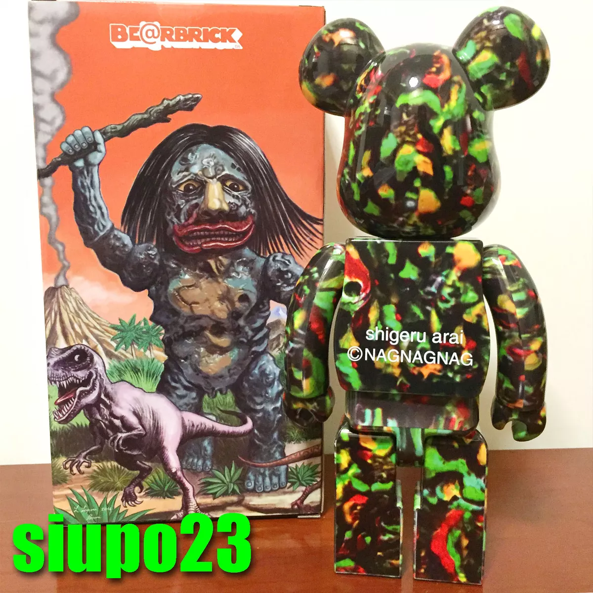 Medicom 400% Bearbrick ~ Nagnagnag Yotsume Be@rbrick NAG Ltd 777