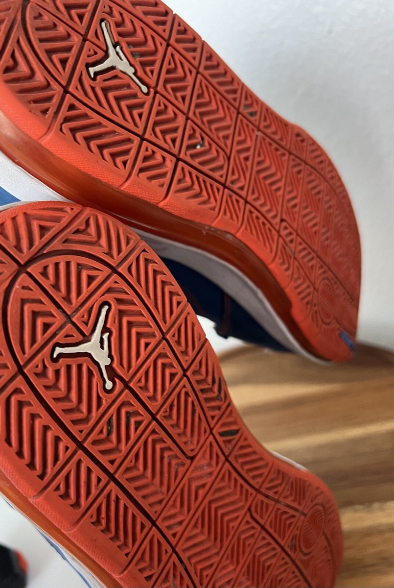 Jordan Air Flight 45 High Max Size 9 Carmelo Anthony 524866-401 Blue/Orange. Jordan Flight 45 Max PE High Carmelo Anthony for Sale  main image 2