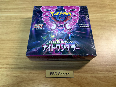 Pokemon Card Night Wanderer Scarlet & Violet sv6a Booster Box Japanese w/shrink