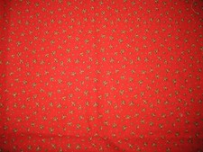 Vintage Cranston Print Works Fabric-VIP Screen Print - Christmas Print