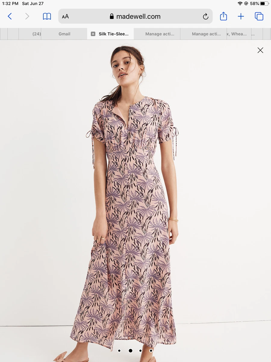 Madewell Silk Long Dresses for Women for sale | eBay