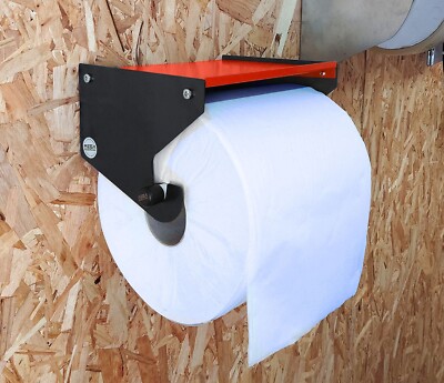Jumbo blau Rollenhalter mit Regal Spender Aufbewahrungseinheit Reinigung Papier Handtuch