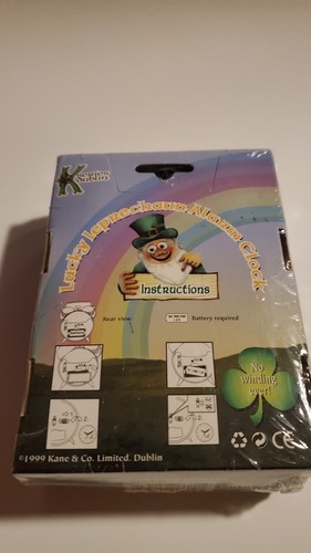 Reloj despertador Lucky Leprechaun de 3 - Imagen 4 de 6