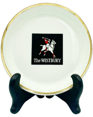 New 5-Star The Westbury Hotel London Ashtray Equestrian Horse Polo Dish Luxury