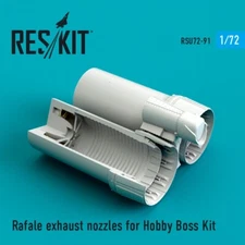 1/72 Reskit RSU72-0091 Rafale exhaust nozzles for Hobby Boss Kit