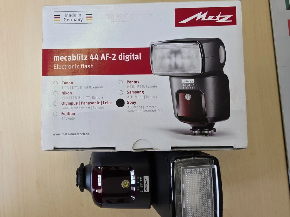 Metz Mecablitz 44 AF-2 Digital für Sony ADI (Alpha 7 II) - Bild 2 von 4