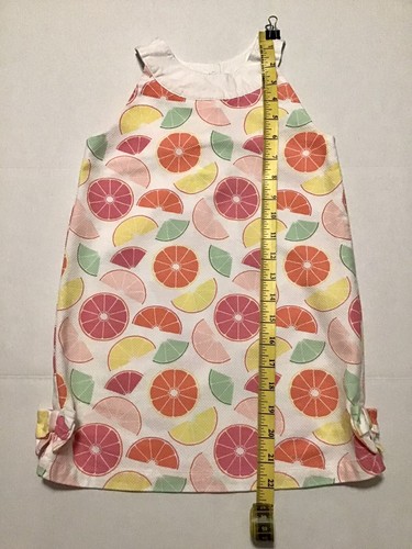 Gymboree Girls Summer Dress Size 5 Fruit Pattern Multicolor - Picture 3 of 8