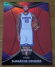 2016-17 Panini Totally Certified DeMarcus Cousins Red Parallel /199 SP Kings SSP