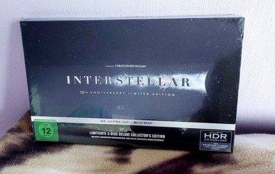 Interstellar Ultimate Collector's Edition 4K Ultra HD + Blu-ray Bonus BD NEU OVP