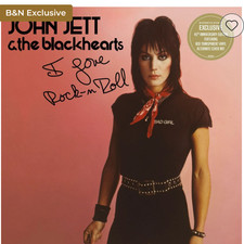 Joan Jett I Love Rock N Roll Transparent Red Vinyl B&N Exclusive 45th Anniv LP
