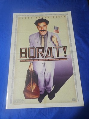 Borat Original Movie Theater Promo Poster - Sacha Baron Cohen -13.5x20''
