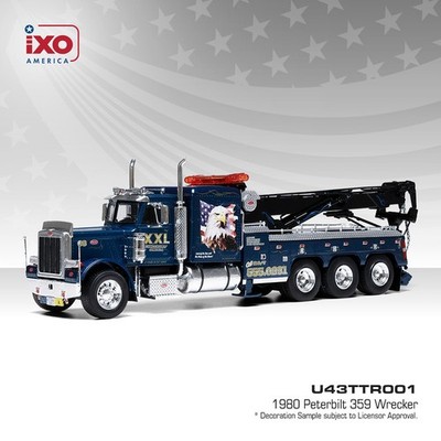 IXOU43TTR001 PETERBILT 359 WRECKER 1980 1/43