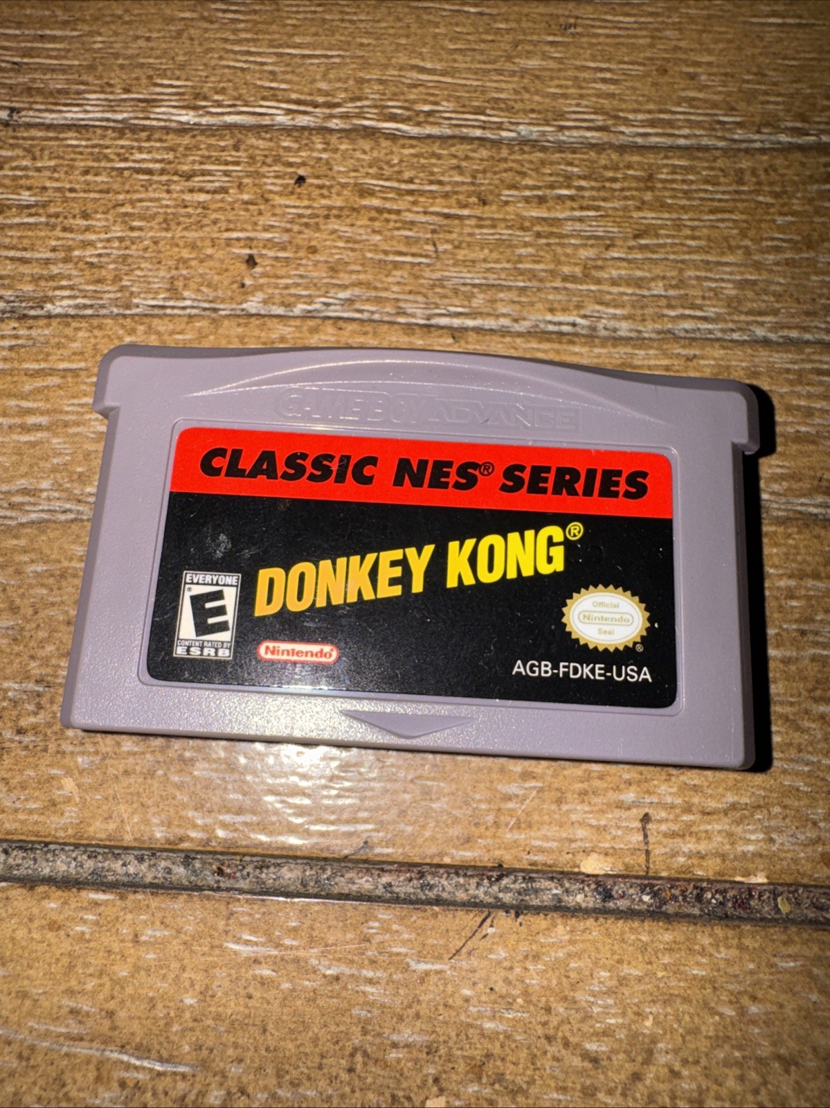 Donkey Kong - Classic NES Series (Nintendo GBA, 2004) [Cartridge Only] Tested!