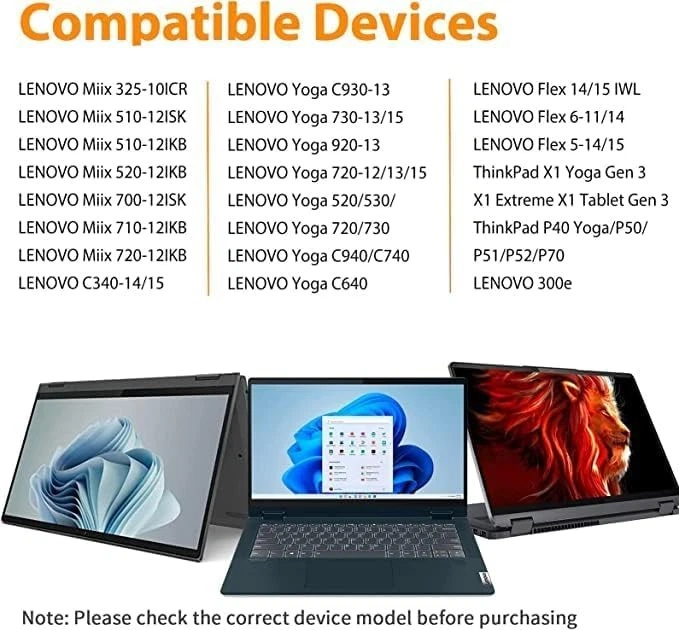 Elegante lápiz óptico digital para Lenovo con 2048 niveles de presión precisión Foto 4 de 4