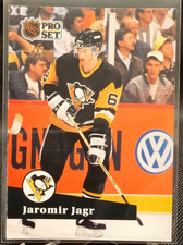 1991-92 Pro Set Jaromir Jagr #183 Pittsburgh Penguins