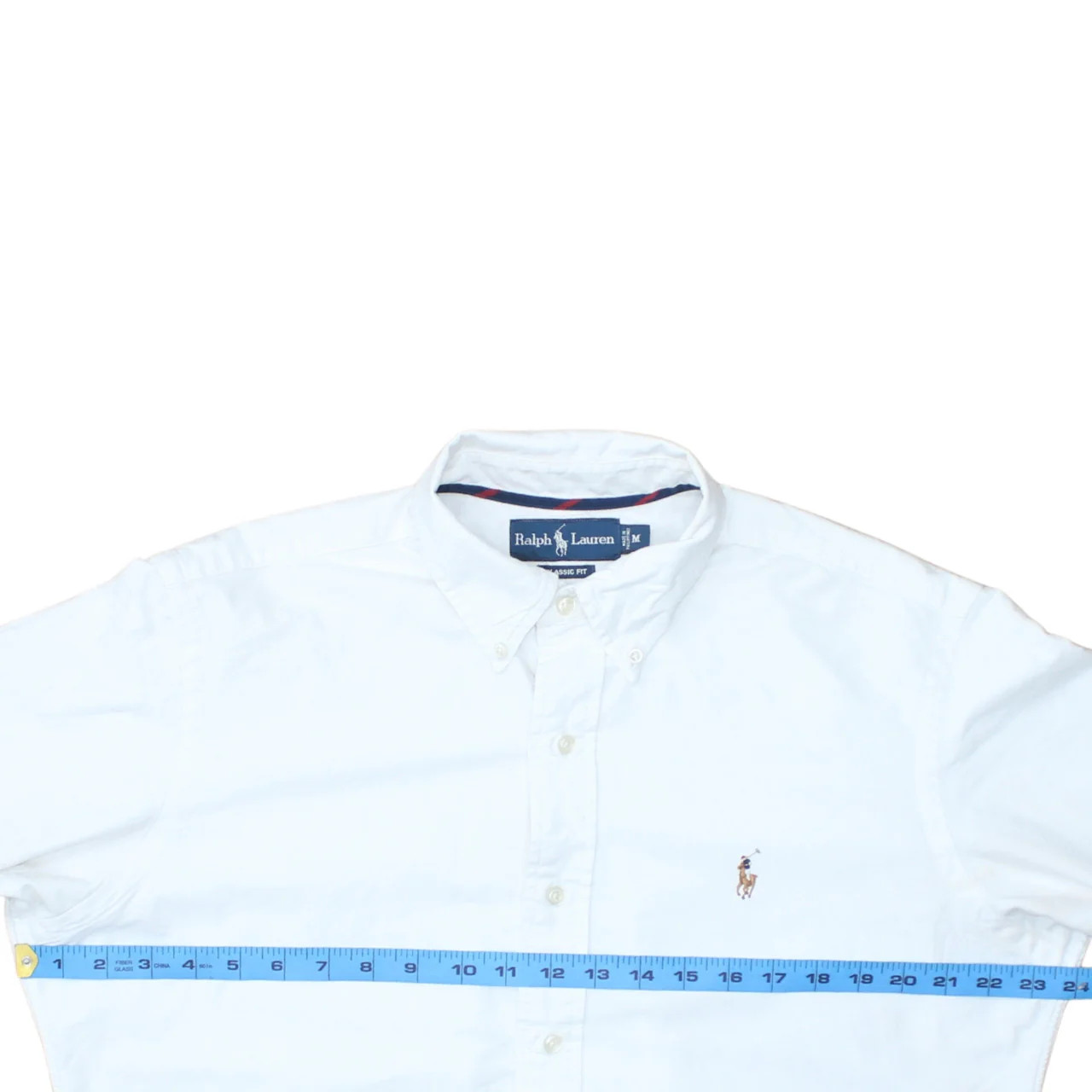 Polo Ralph Lauren 90's Long Sleeve Button Up Shirt Medium White image 5