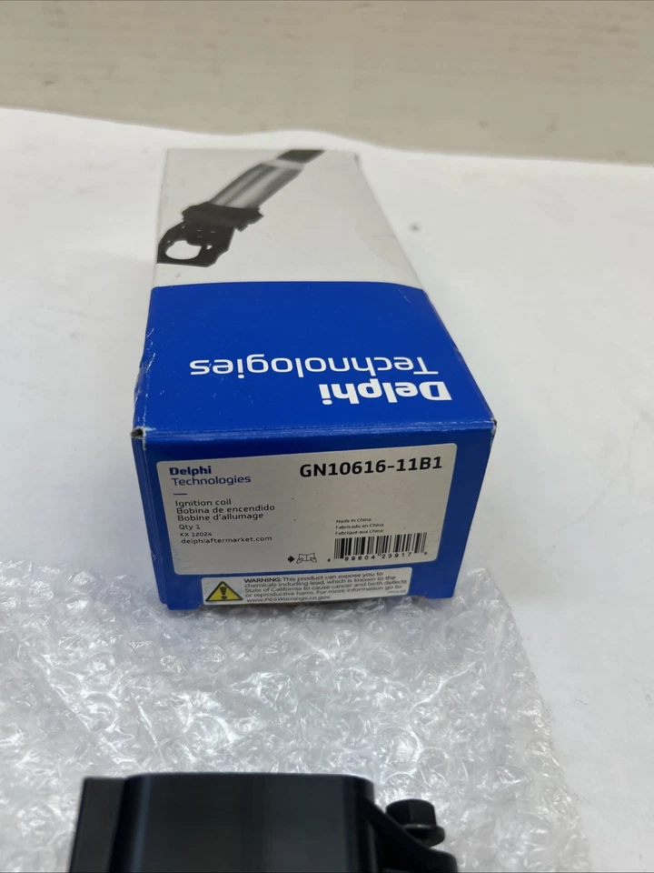 Bobina de encendido Delphi GN10616 para modelos seleccionados de Chrysler Dodge Jeep Ram 11-22 Foto 2 de 3