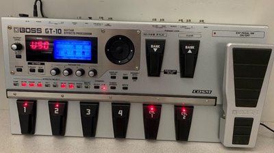 #ad #ad Vintage BOSS GT 10 Multi Effects Processor Pedal w Power adapter $269.99