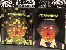 Scanners Blu-ray, REGION 1 Includes Sleeve Booklet, Criterion VG