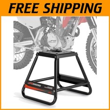 Heavy Duty Dirt Bike Stand, Detachable Anti Slip, Black