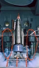 MARX ‘SOOPER SNOOPER’ TOY 1960’s Gerry Anderson Thunderbirds 1 Launch bay