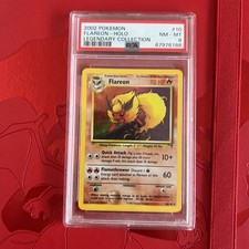 2002 POKEMON LEGENDARY COLLECTION #10 FLAREON-HOLO PSA 8 on eBay