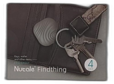 Nutale Findthing Key Finder Smart Tag 4-Pack - Bluetooth Tracker Item Locator