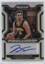 2022-23 Prizm Draft Picks College Penmanship Silver Jordan Bohannon Auto 0rr4