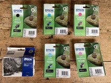 NEW SEALED EPSON PHOTO BLACK INK CARTRIDGES for Epson Stylus Photo 2100 2200